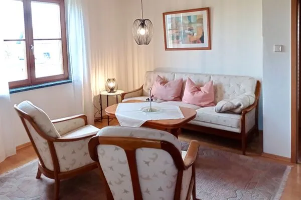  Ferienwohnung Blumenoase Lindau und Umgebung - Wohnbereich