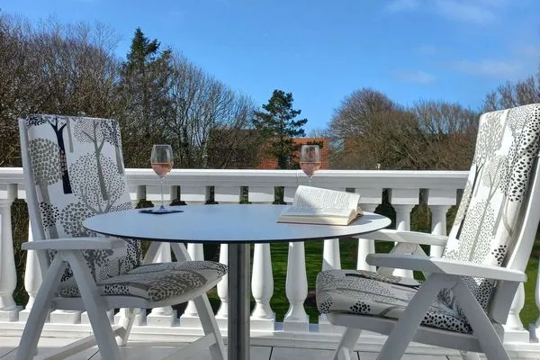 Balkon Villa Nautilus Ferienwohnung Marilena