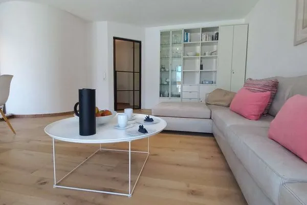 Wohnzimmer Villa Nautilus Ferienwohnung Marilena