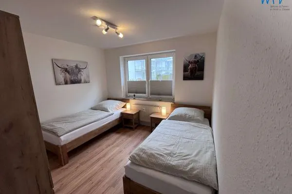 Wohnzimmer Am Mönchgraben 2 Ferienwohnung Familie und Meer