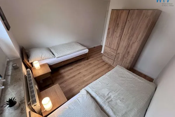 Schlafzimmer Am Mönchgraben 2 Ferienwohnung Familie und Meer