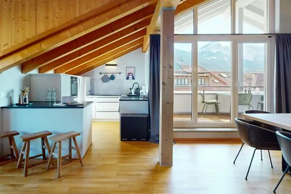 Wohnzimmer  WeitsichtLodge