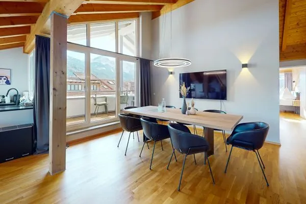 Wohnzimmer  WeitsichtLodge