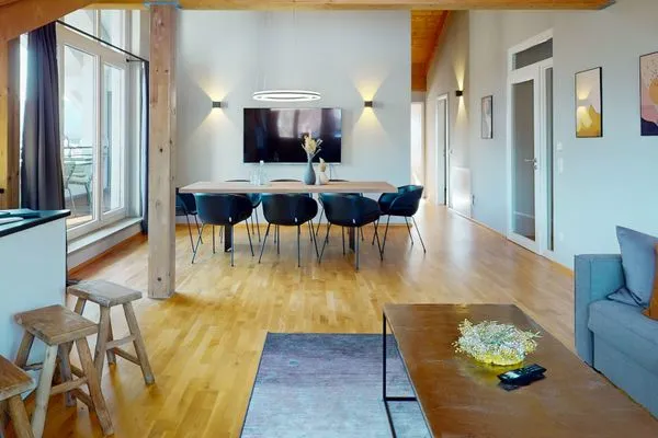 Wohnzimmer  WeitsichtLodge