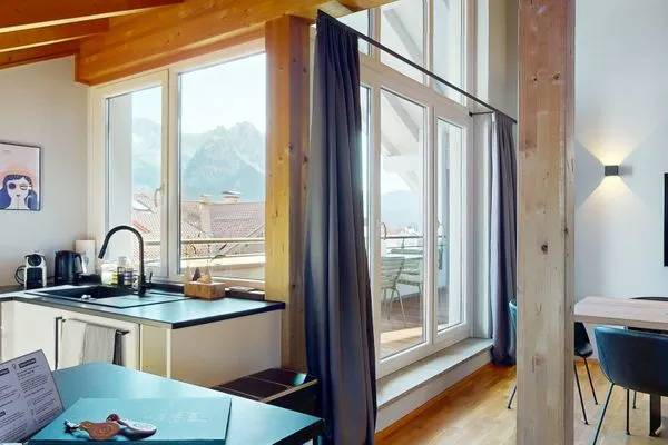 Wohnzimmer  WeitsichtLodge