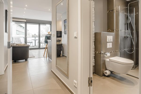 Beach House Penthousewohnung Düne Niendorf - Wohnzimmer