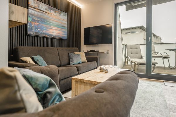 Beach House Penthousewohnung Düne Niendorf - Wohnzimmer