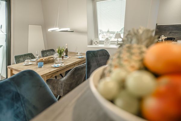 Beach House Penthousewohnung Düne Niendorf - Wohnzimmer
