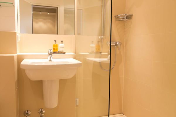 "Haus Meeresstrand" Ferienwohnung 103 Scharbeutz - Badezimmer