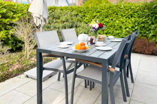 Terrasse Mühlenpark 1 Mühlenpark Haus 3 Wo 10 "Klönschnack"