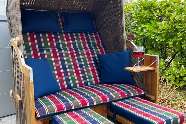 Terrasse Mühlenpark 1 Mühlenpark Haus 3 Wo 10 "Klönschnack"