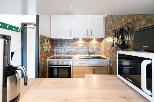 Küche / Küchenzeile Panoramic Küstenzauber