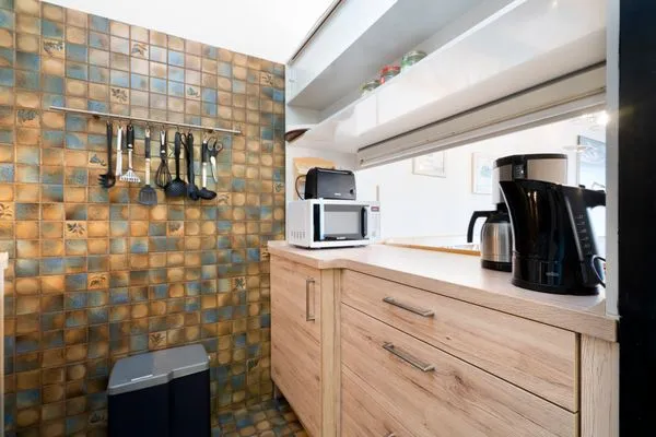 Küche / Küchenzeile Panoramic Küstenzauber