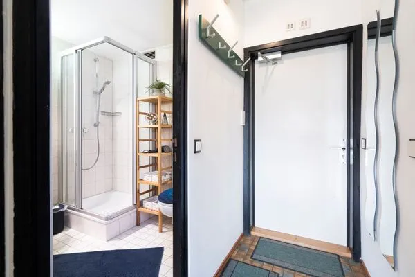 Badezimmer Panoramic Küstenzauber