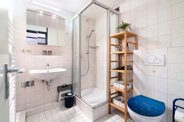 Badezimmer Panoramic Küstenzauber