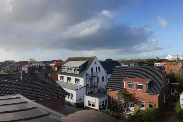 Hauptansicht Traumschiff Borkum Ferienwohnung Oberdeck