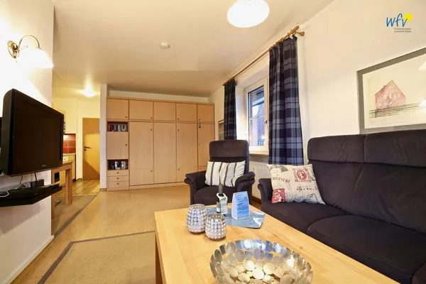 Wohnzimmer Haus Lagune am Wattenmeer Ferienwohnung 1