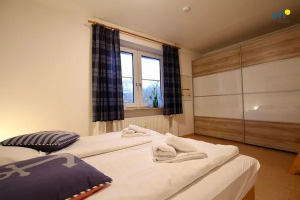 Schlafzimmer Haus Lagune am Wattenmeer Ferienwohnung 1