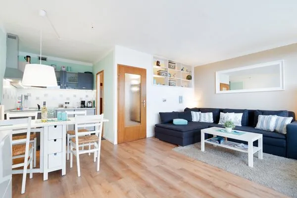 Wohnzimmer Ferienpark Sierksdorf Maritime Ferienwohnung