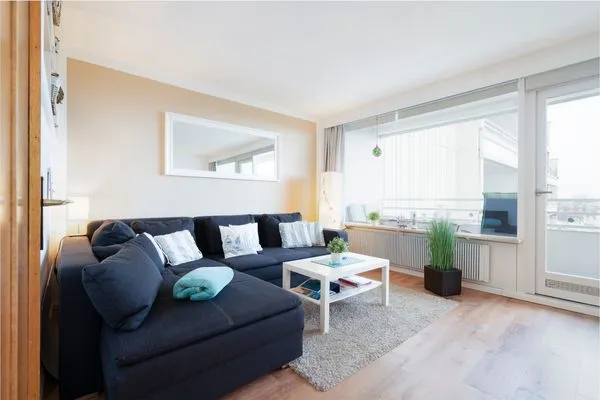 Wohnzimmer Ferienpark Sierksdorf Maritime Ferienwohnung