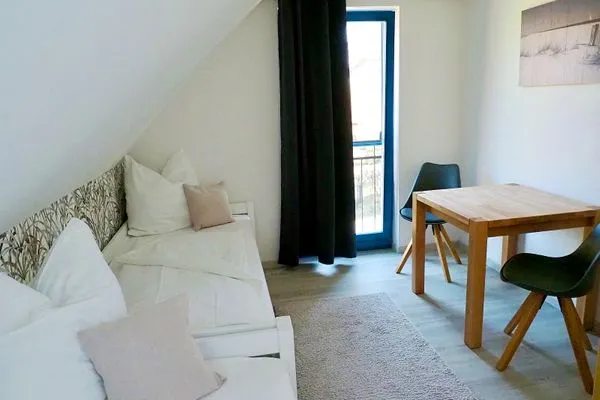 Schlafzimmer mit zwei Einzelbetten  Meeresrauschen 1