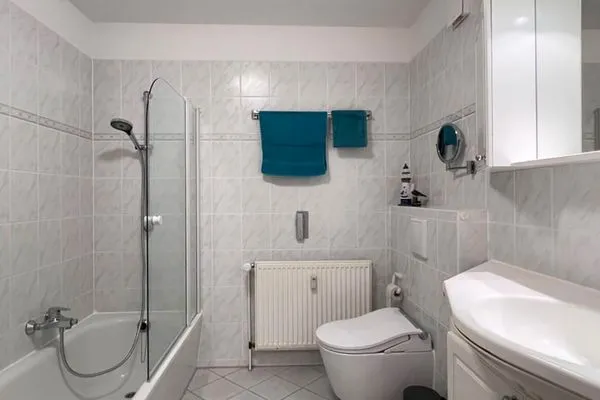 Badezimmer Mühlenpark 1 Mühlenpark Haus 3 Wo 10 "Klönschnack"