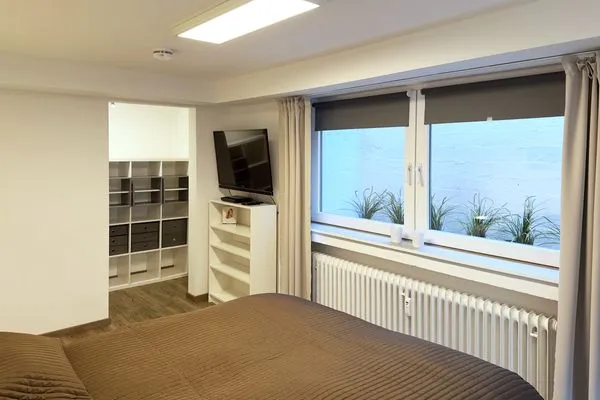 Schlafzimmer 1 der Ferienwohnung Agnes im Haus Diana in Wittdün auf Amrum Haus Diana Ferienwohnung „Agnes"