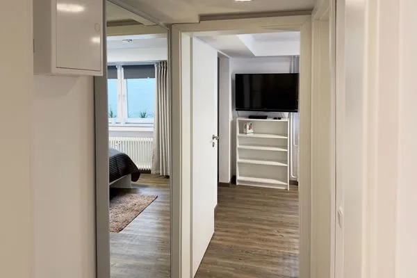 Badezimmer 1 der Ferienwohnung Agnes im Haus Diana in Wittdün auf Amrum Haus Diana Ferienwohnung „Agnes"