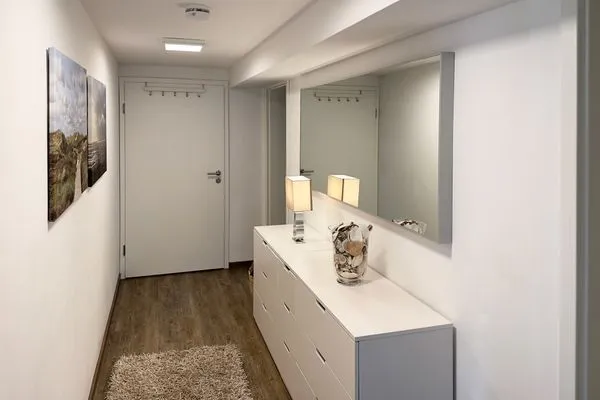 Korridor der Ferienwohnung Agnes im Haus Diana in Wittdün auf Amrum Haus Diana Ferienwohnung „Agnes"