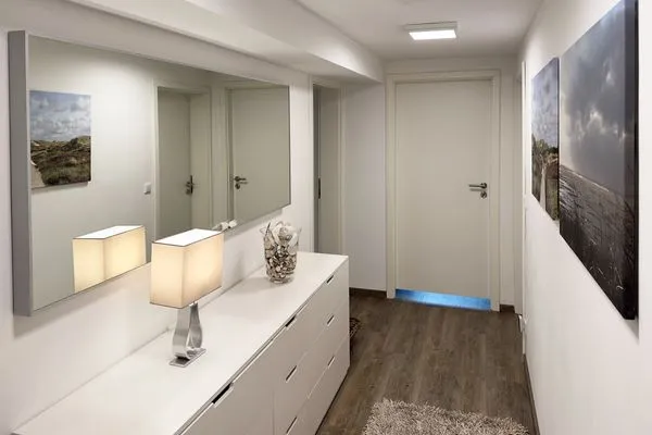 Korridor der Ferienwohnung Agnes im Haus Diana in Wittdün auf Amrum Haus Diana Ferienwohnung „Agnes"