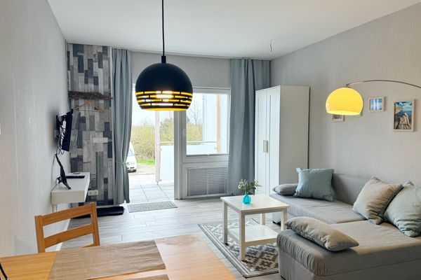kombiniertes Wohn-Schlafzimmer