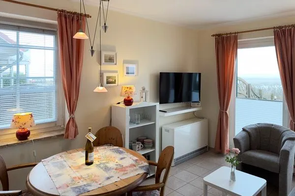 Wohnzimmer Haus *Südspitze 34* Ferienwohnung „Südspitze 34/22 - Schlieter"