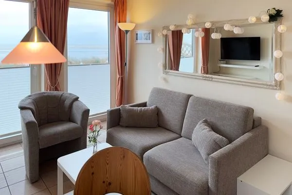 Wohnzimmer Haus *Südspitze 34* Ferienwohnung „Südspitze 34/22 - Schlieter"