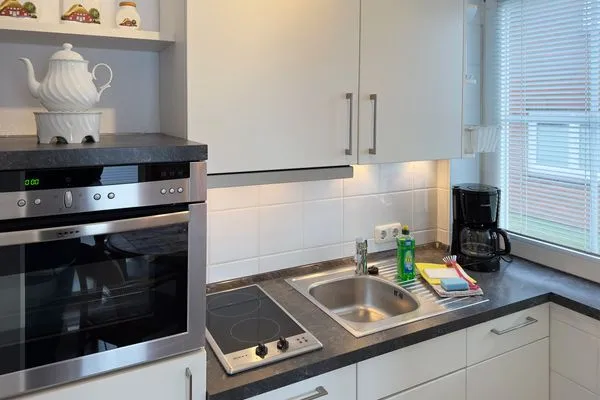 Küche / Küchenzeile Haus *Südspitze 34* Ferienwohnung „Südspitze 34/22 - Schlieter"