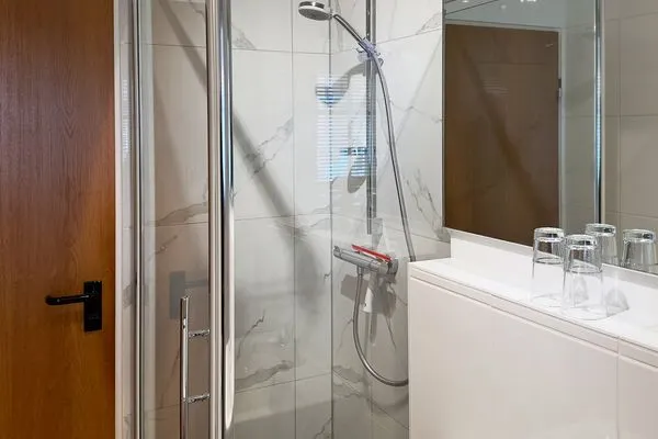 Badezimmer Haus *Südspitze 34* Ferienwohnung „Südspitze 34/22 - Schlieter"