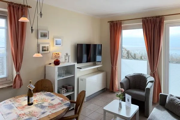 Wohnzimmer Haus *Südspitze 34* Ferienwohnung „Südspitze 34/22 - Schlieter"