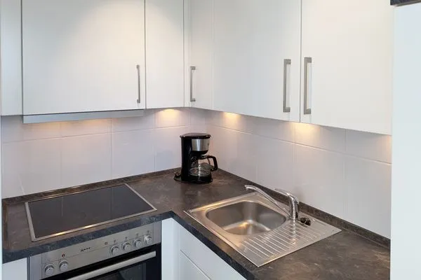 Küche / Küchenzeile Haus *Südspitze 34* Ferienwohnung „Südspitze 34/23 - Schlieter"