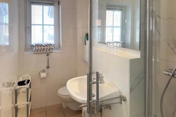 Badezimmer Haus *Südspitze 34* Ferienwohnung  „Südspitze 34/24 - Schlieter"