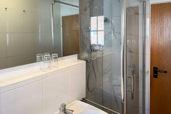 Badezimmer Haus *Südspitze 34* Ferienwohnung  „Südspitze 34/24 - Schlieter"