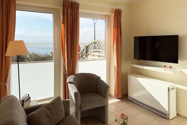 Wohnzimmer Haus *Südspitze 34* Ferienwohnung  „Südspitze 34/24 - Schlieter"