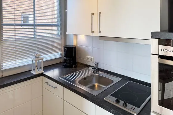 Küche / Küchenzeile Haus *Südspitze 34* Ferienwohnung  „Südspitze 34/24 - Schlieter"