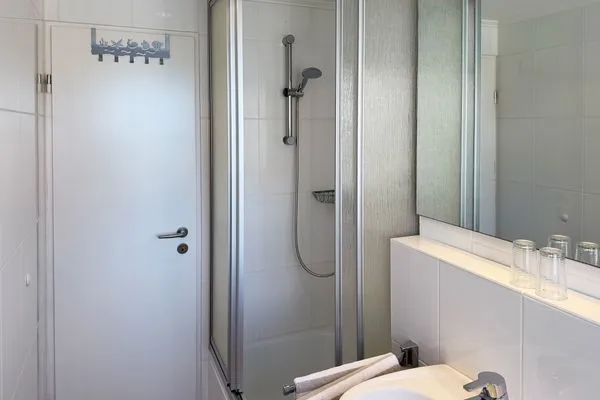 Badezimmer Haus *Südspitze 34* Ferienwohnung „Südspitze 34/25 - Schlieter"