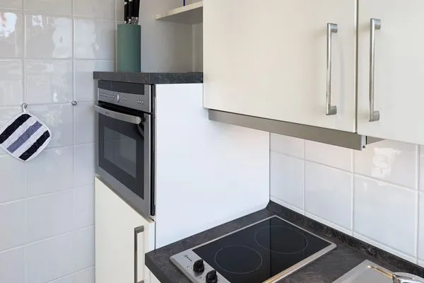 Küche / Küchenzeile Haus *Südspitze 34* Ferienwohnung „Südspitze 34/25 - Schlieter"