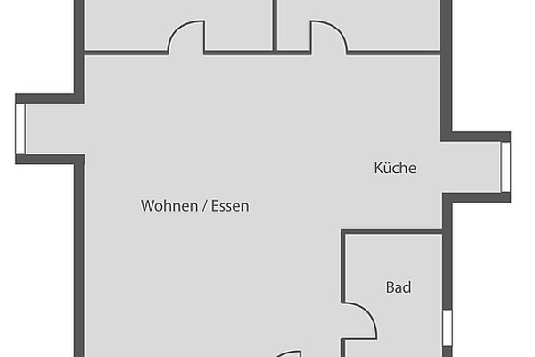  App. Loft Tönning - Wohnungsaufteilung