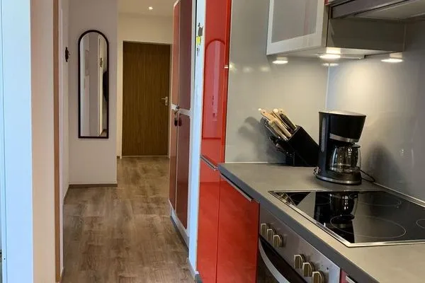 Küche / Küchenzeile Haus Nautica Ferienwohnung 414