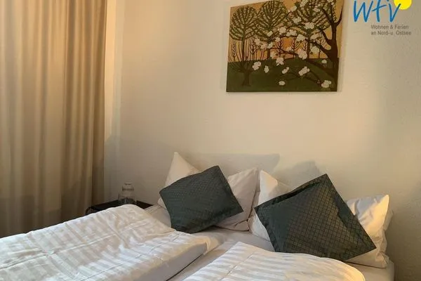 Schlafzimmer Haus Nautica Ferienwohnung 414