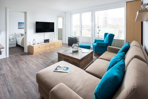 Residenz am Kurpark Sommerdeich4you Norderney-Stadt - Wohnzimmer