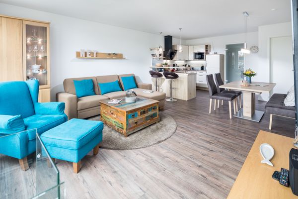 Residenz am Kurpark Sommerdeich4you Norderney-Stadt - Wohnzimmer