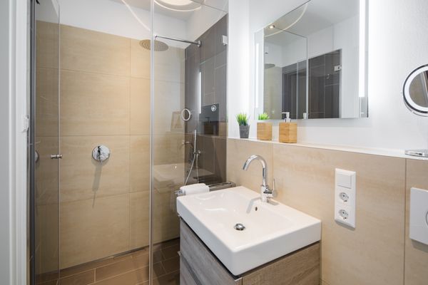 Residenz am Kurpark Sommerdeich4you Norderney-Stadt - Badezimmer