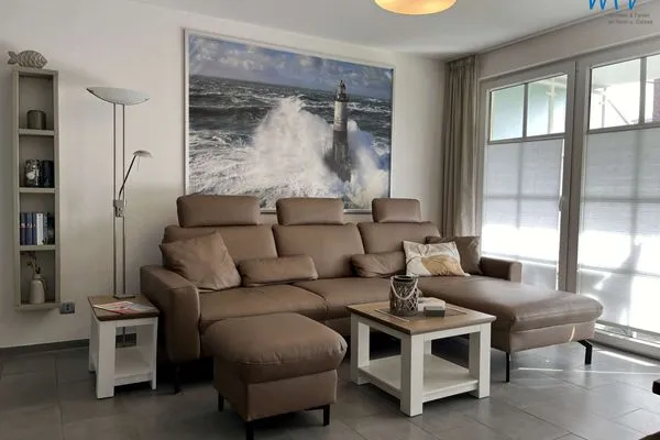 Wohnzimmer Villa Vivaldi Ferienwohnung 2